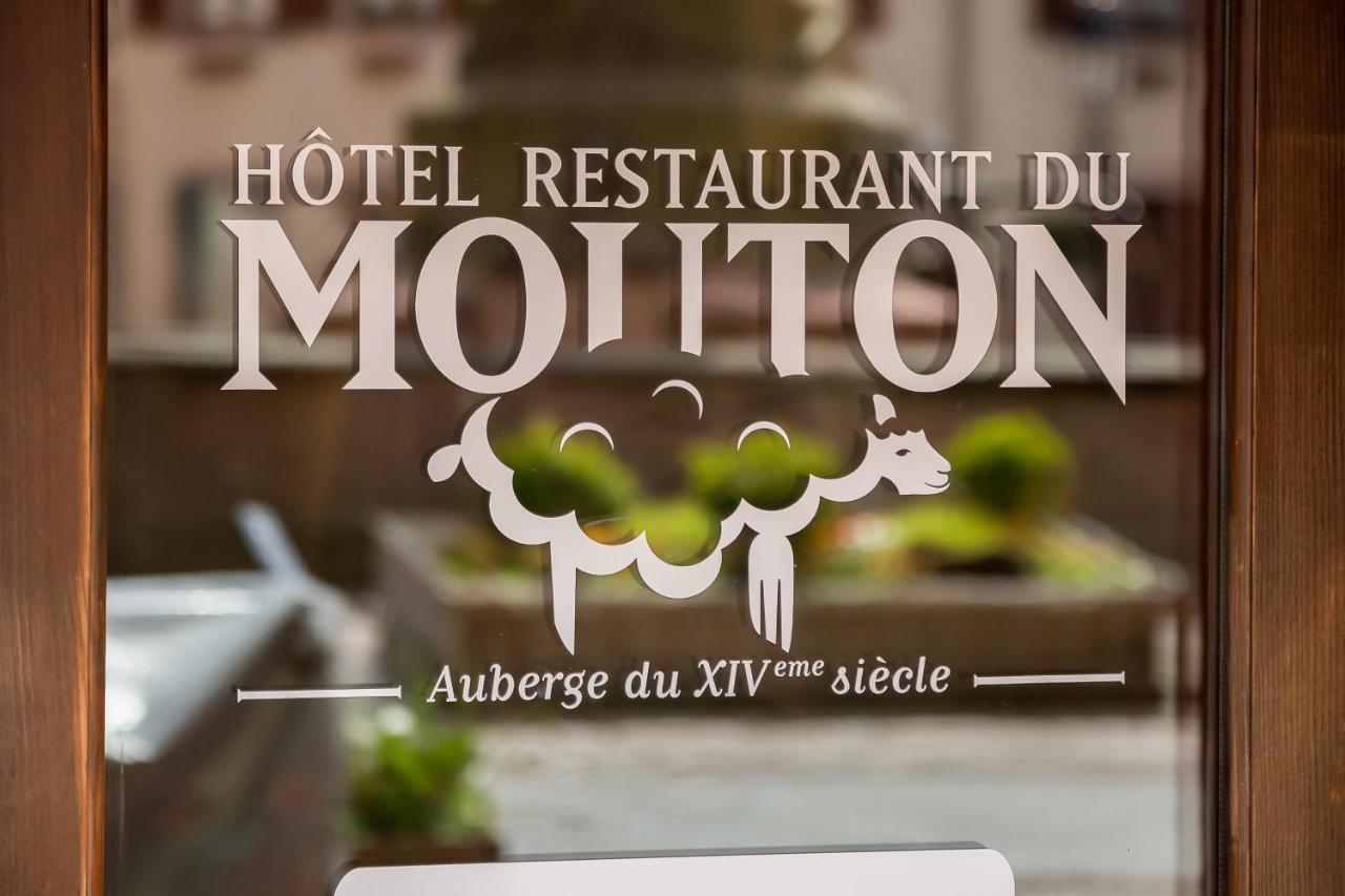 Logis Hotel-Restaurant Du Mouton Ribeauvillé Kültér fotó