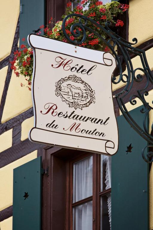 Logis Hotel-Restaurant Du Mouton Ribeauvillé Kültér fotó